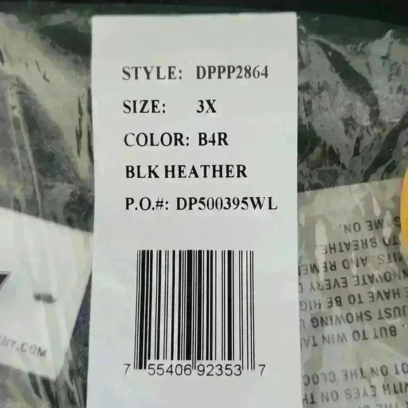 DKNY Sport Plus Size Metallic Logo 7/8 Leggings NWT - Picture 4 of 4